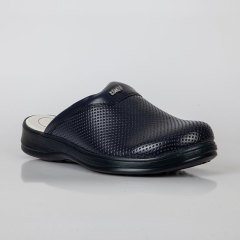 Klasik Lacivert Delikli Bay Sabo