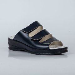 Fethiye Cırtlı Lacivert Bayan Sabo