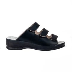 Fethiye Cırtlı Lacivert Bayan Sabo