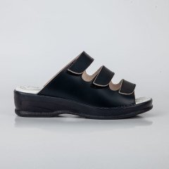 Fethiye Cırtlı Lacivert Bayan Sabo