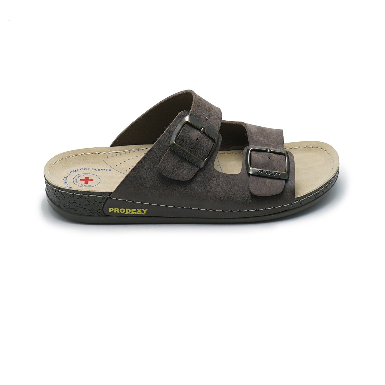 Prodexy Erkek Tabanı Değişebilir Tam Anatomik Günlük Terlik 44 - Kahverengi
