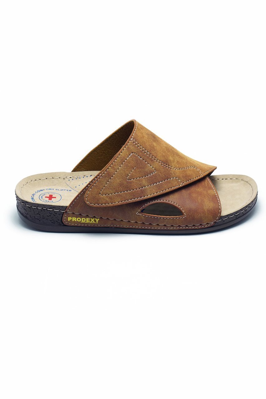 Prodexy Erkek Tam Anatomik Günlük Terlik 42 - Taba