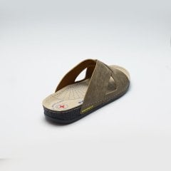 Prodexy Erkek Tabanı Değişebilir Tam Anatomik Günlük Terlik 41 - Sütlü Kahverengi