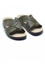 Prodexy Erkek Tabanı Değişebilir Tam Anatomik Günlük Terlik 41 - Yeşil