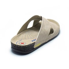 Prodexy Erkek Tabanı Değişebilir Tam Anatomik Günlük Terlik 44 - Krem