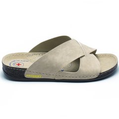 Prodexy Erkek Tabanı Değişebilir Tam Anatomik Günlük Terlik 46 - Krem