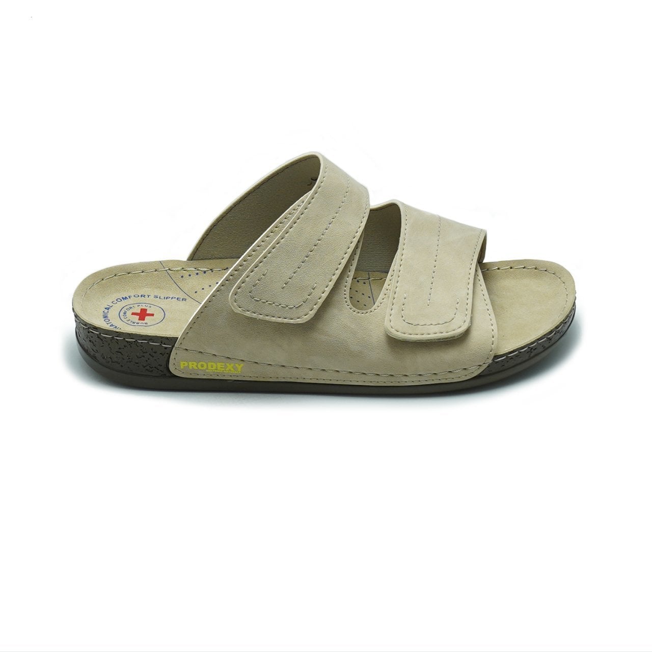 Prodexy Erkek Tabanı Değişebilir Tam Anatomik Günlük Terlik 44 - Krem