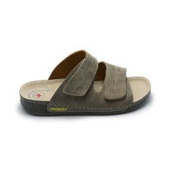 Prodexy Erkek Tabanı Değişebilir Tam Anatomik Günlük Terlik 44 - Sütlü Kahverengi