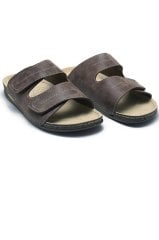 Prodexy Erkek Tabanı Değişebilir Tam Anatomik Günlük Terlik 45 - Kahverengi