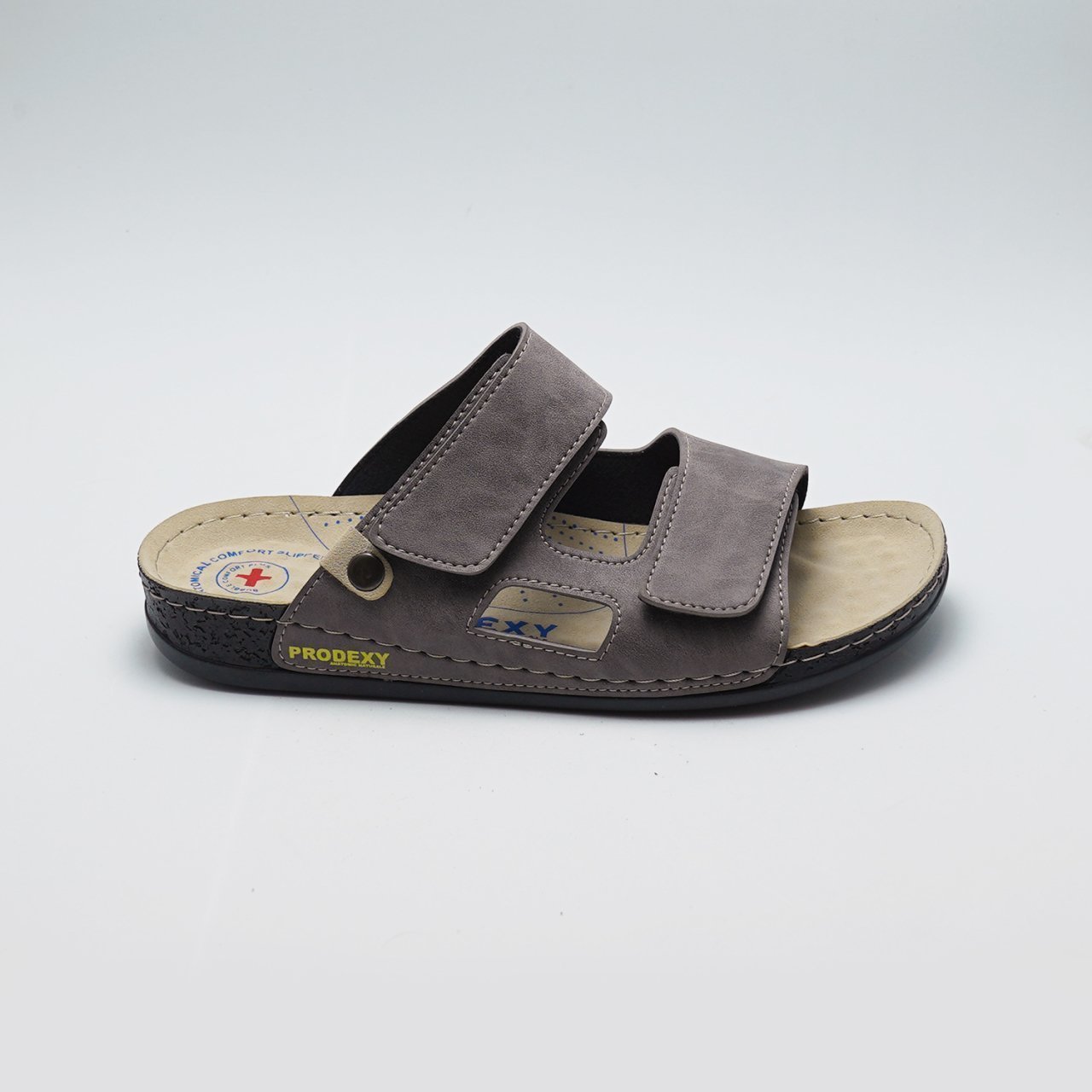 Prodexy Erkek Tabanı Değişebilir Tam Anatomik Günlük Terlik 40 - Gri