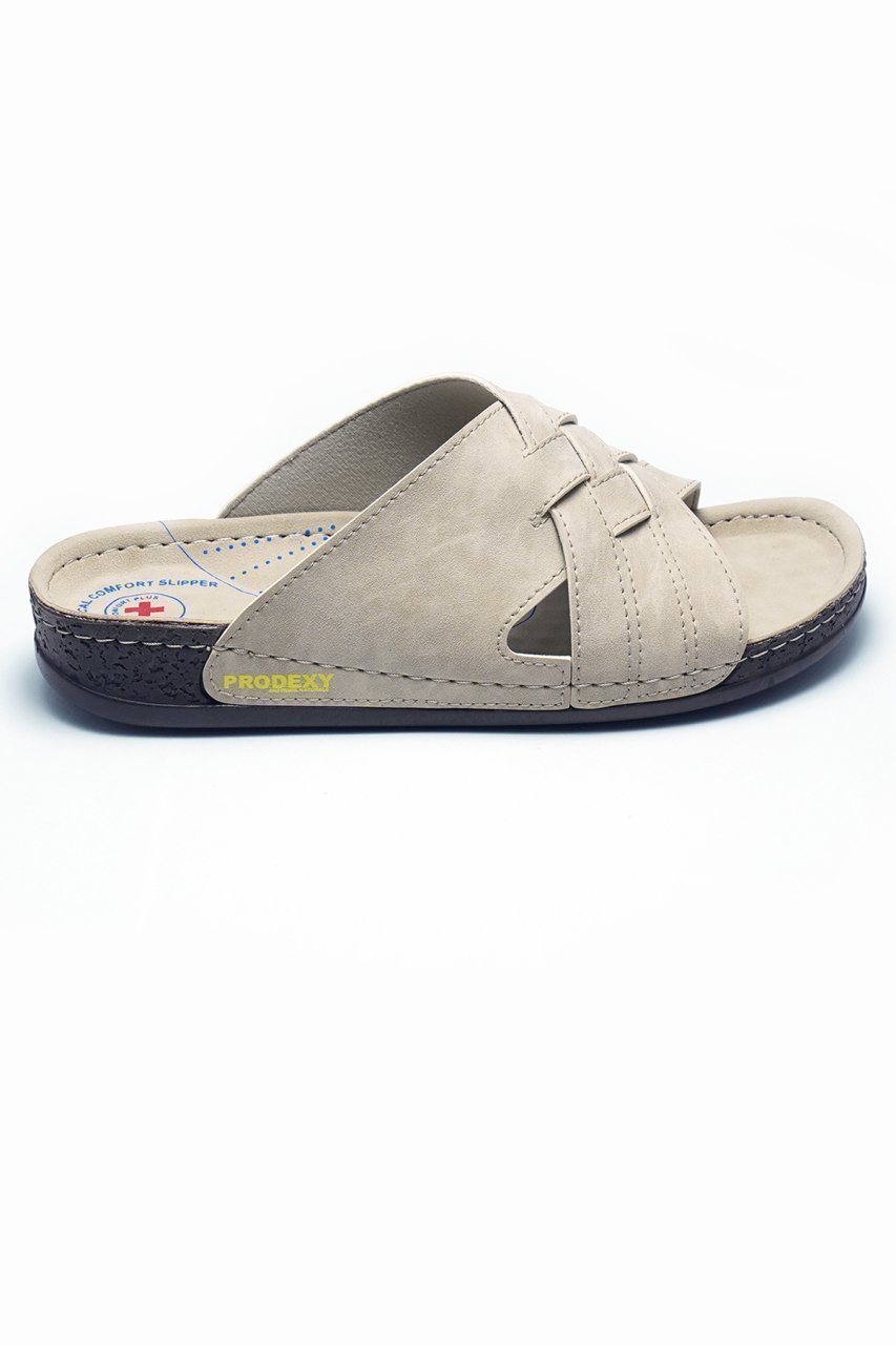 Prodexy Erkek Tam Anatomik Günlük Terlik 46 - Krem