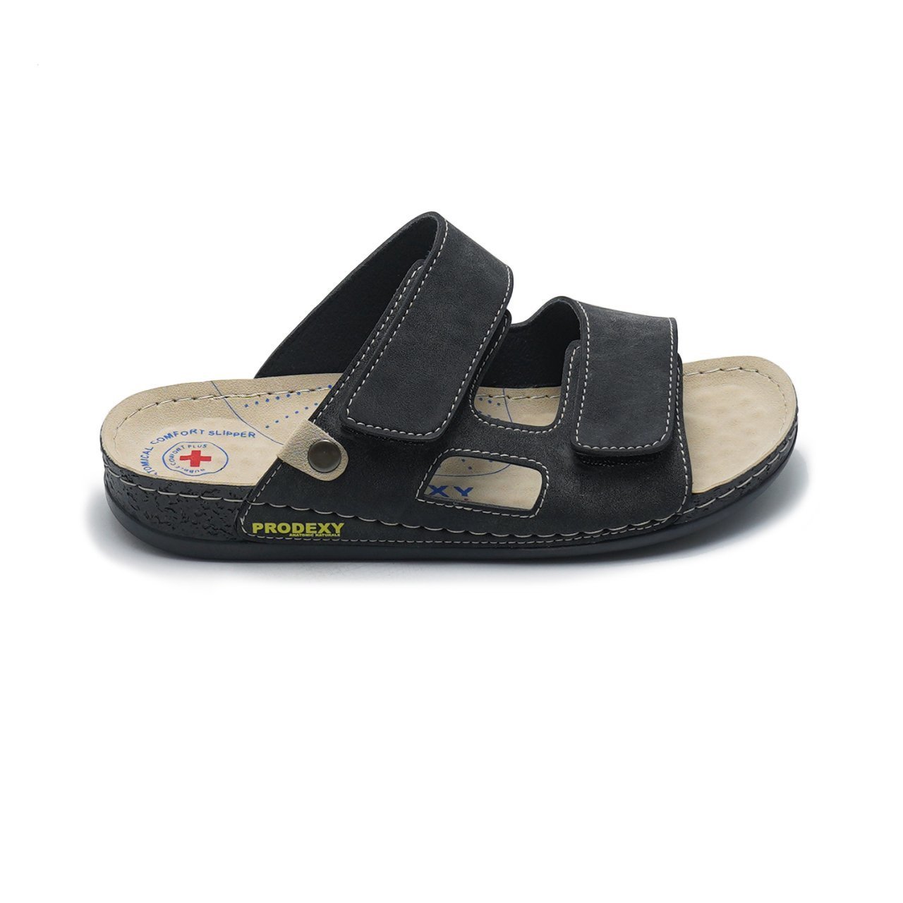 Prodexy Erkek Tabanı Değişebilir Tam Anatomik Günlük Terlik 46 - Siyah