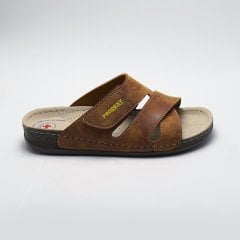 Prodexy Erkek Tam Anatomik Günlük Terlik 41 - Taba