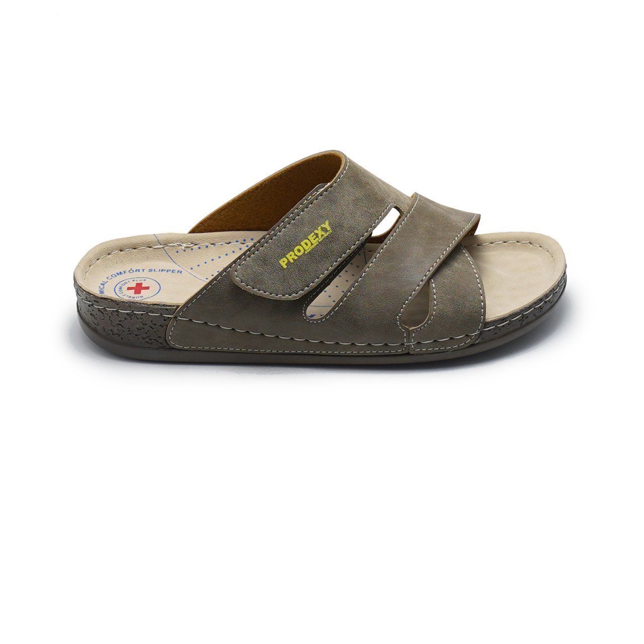 Prodexy Erkek Tam Anatomik Günlük Terlik 44 - Sütlü Kahverengi