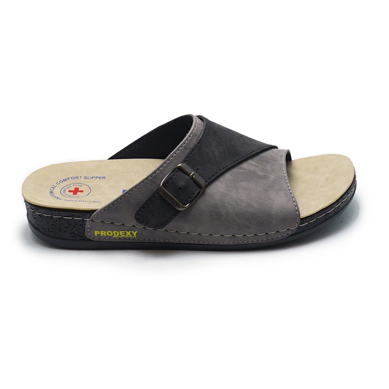 Prodexy Erkek Tabanı Değişebilir Tam Anatomik Günlük Terlik 43 - Gri