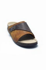 Prodexy Erkek Tabanı Değişebilir Tam Anatomik Günlük Terlik 45 - Taba