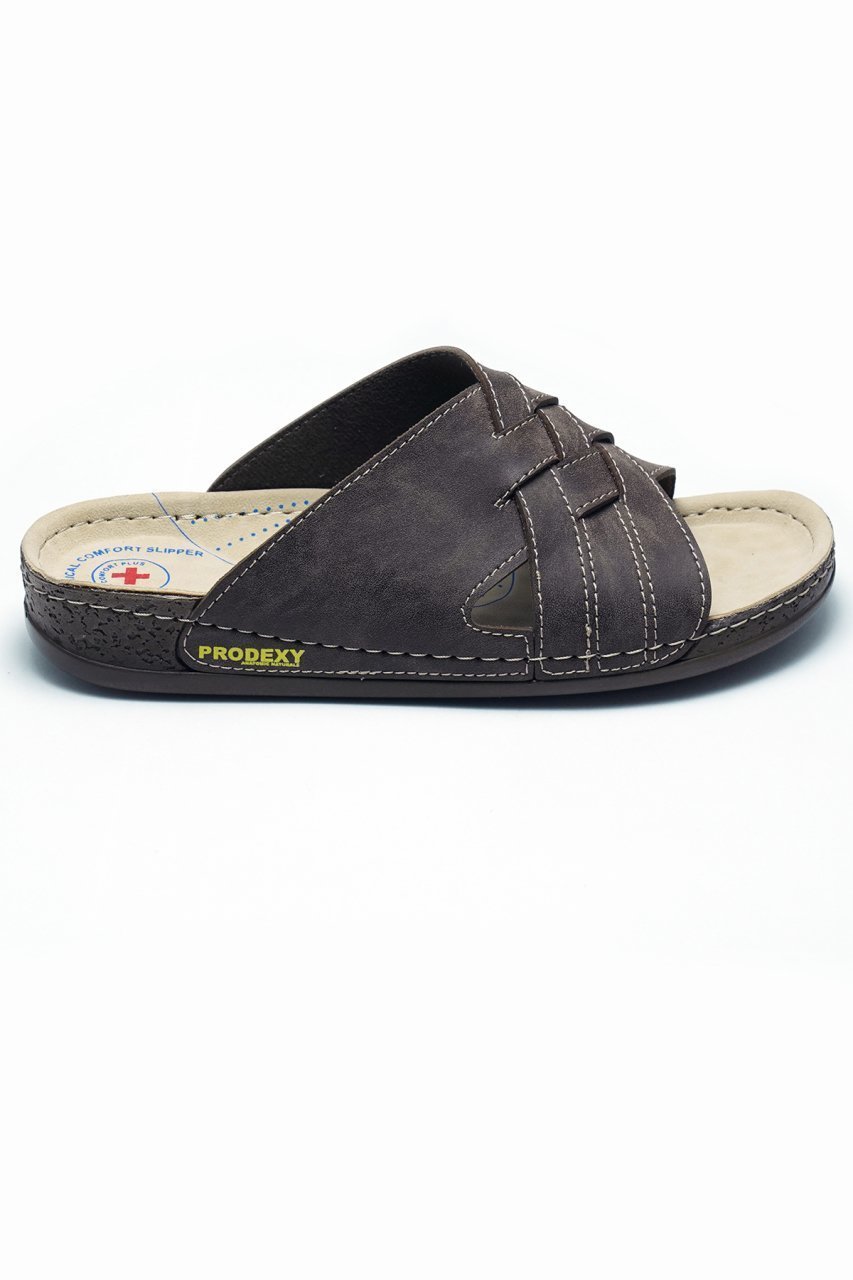 Prodexy Erkek Tabanı Değişebilir Tam Anatomik Günlük Terlik 40 - Kahverengi