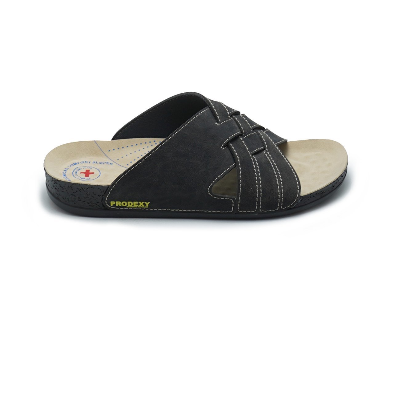 Prodexy Erkek Tabanı Değişebilir Tam Anatomik Günlük Terlik 40 - Siyah