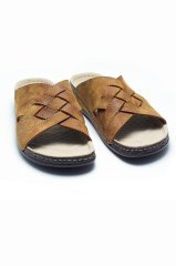 Prodexy Erkek Tabanı Değişebilir Tam Anatomik Günlük Terlik 40 - Taba