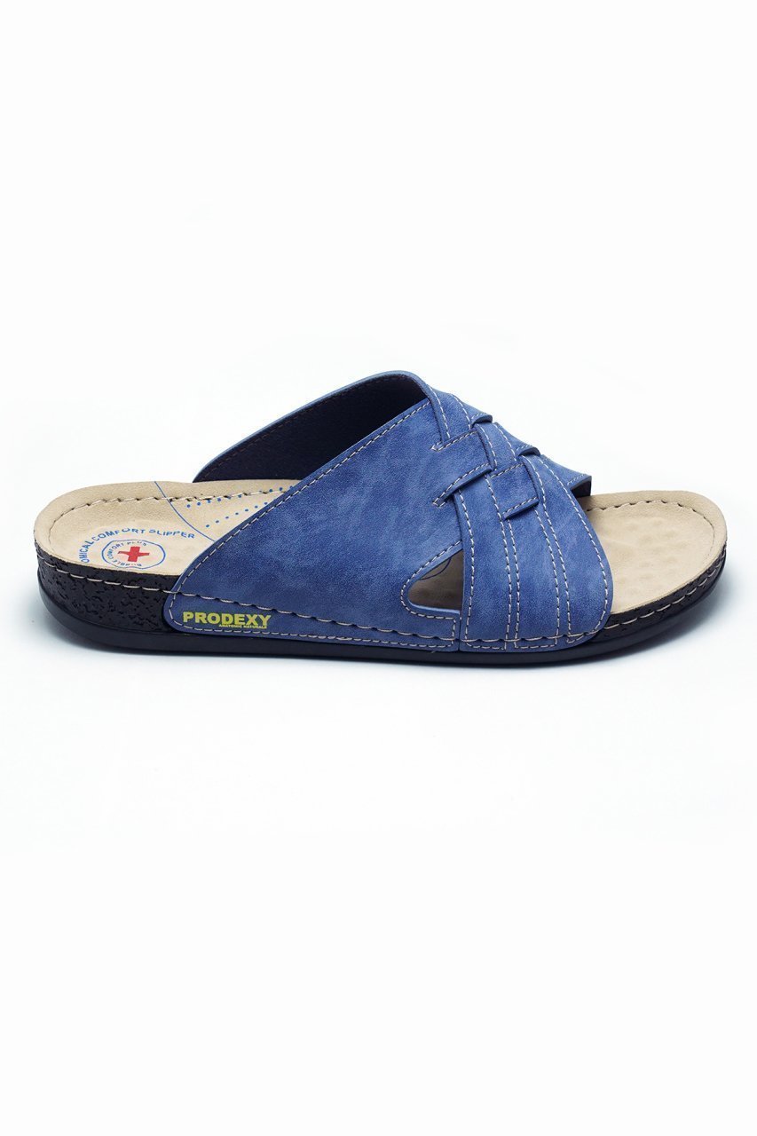Prodexy Erkek Tabanı Değişebilir Tam Anatomik Günlük Terlik 43 - Mavi