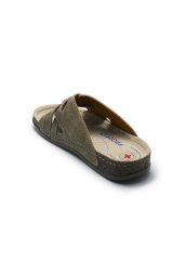 Prodexy Erkek Tabanı Değişebilir Tam Anatomik Günlük Terlik 43 - Sütlü Kahverengi