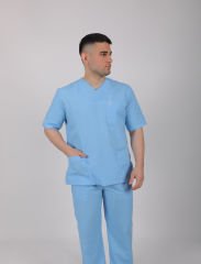 Bay Mavi Cerrahi Nöbet Forma Takım