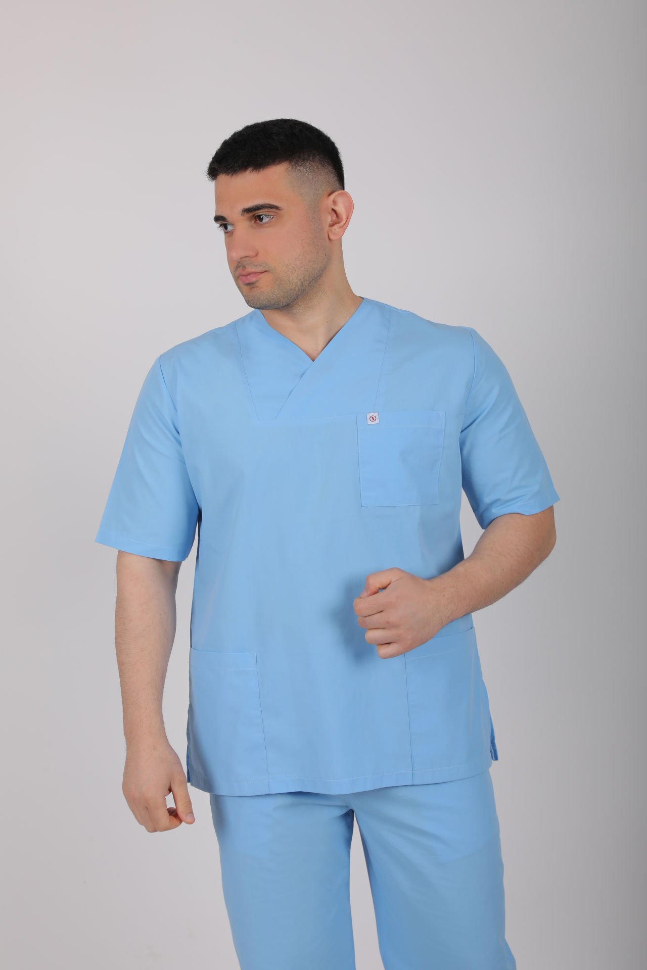Bay Mavi Cerrahi Nöbet Forma Takım