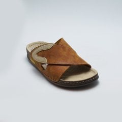 Prodexy Erkek Tabanı Değişebilir Tam Anatomik Günlük Terlik 40 - Taba