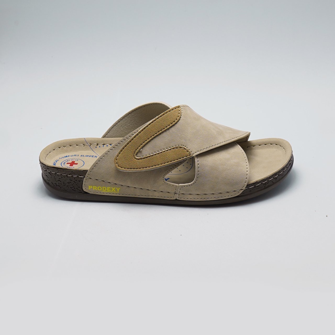 Prodexy Erkek Tabanı Değişebilir Tam Anatomik Günlük Terlik 41 - Krem