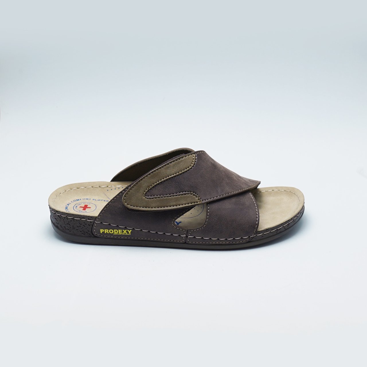 Prodexy Erkek Tabanı Değişebilir Tam Anatomik Günlük Terlik 43 - Kahverengi