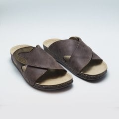 Prodexy Erkek Tabanı Değişebilir Tam Anatomik Günlük Terlik 44 - Kahverengi