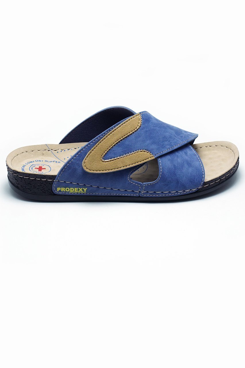 Prodexy Erkek Tabanı Değişebilir Tam Anatomik Günlük Terlik 46 - Mavi