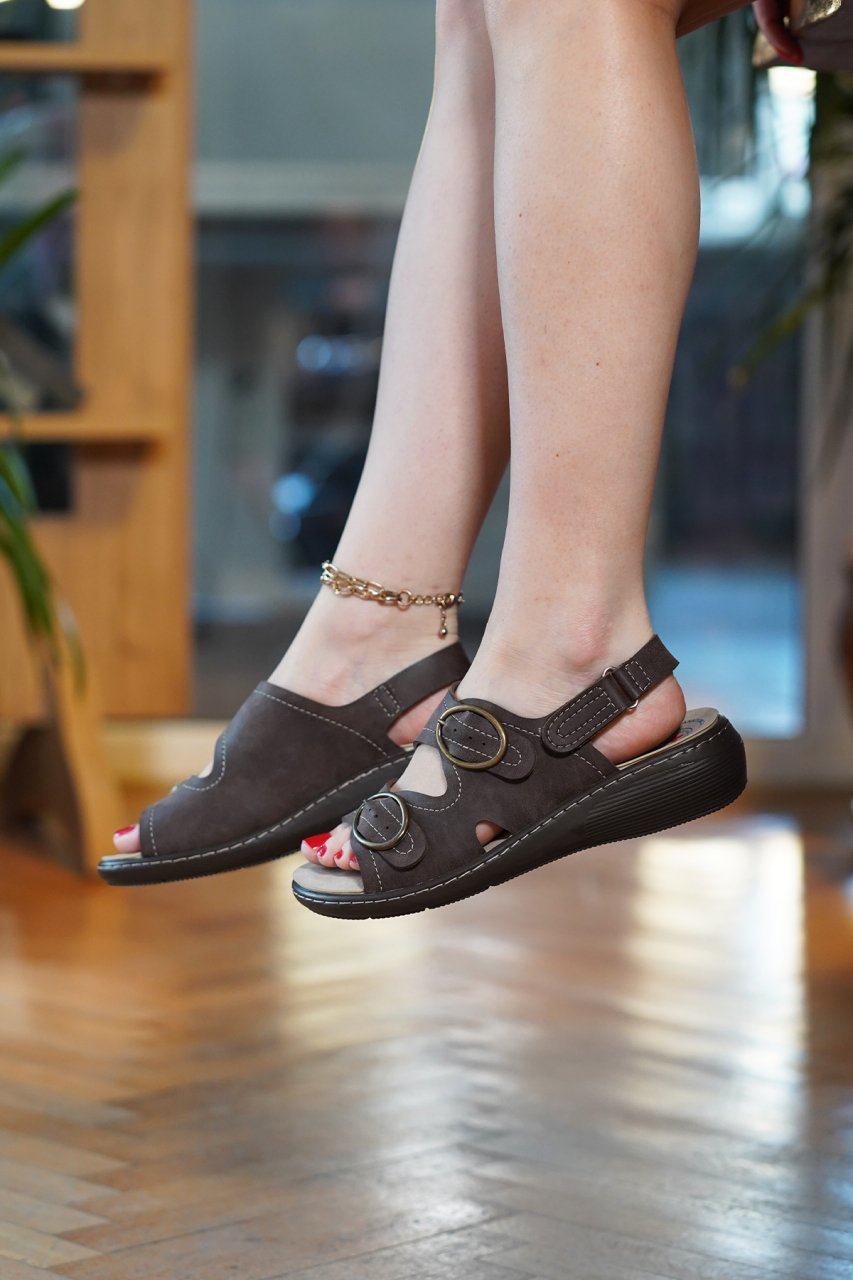 Prodexy Kadın İç Tabanlığı Değişebilir Tam Anatomik Günlük Terlik 35 - Kahverengi