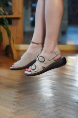 Prodexy Kadın İç Tabanlığı Değişebilir Tam Anatomik Günlük Terlik 36 - Krem