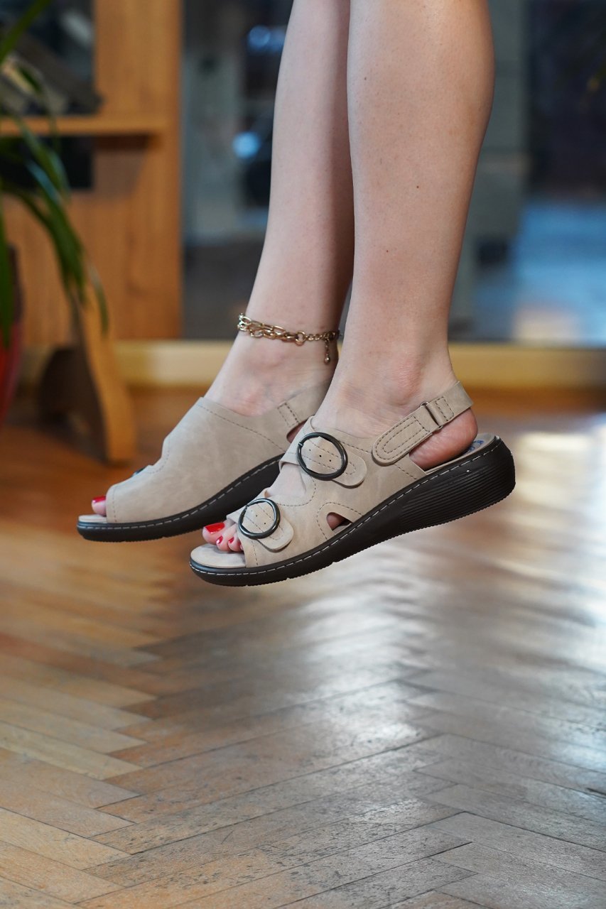 Prodexy Kadın İç Tabanlığı Değişebilir Tam Anatomik Günlük Terlik 39 - Krem