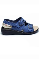 Prodexy Kadın İç Tabanlığı Değişebilir Tam Anatomik Günlük Terlik 40 - Mavi