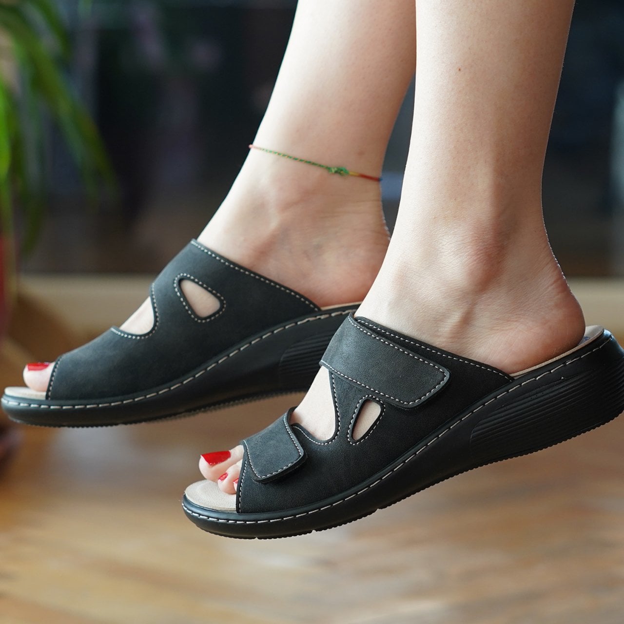 Prodexy Kadın İç Tabanlığı Değişebilir Tam Anatomik Günlük Terlik 35 - Siyah