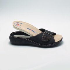 Prodexy Kadın İç Tabanlığı Değişebilir Tam Anatomik Günlük Terlik 35 - Siyah