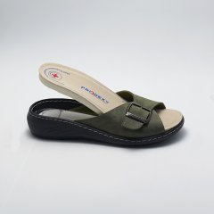 Prodexy Kadın İç Tabanlığı Değişebilir Tam Anatomik Günlük Terlik 36 - Yeşil