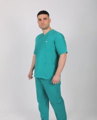 Bay Koyu Yeşil Cerrahi Nöbet Forma Takım