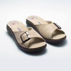 Prodexy Kadın İç Tabanlığı Değişebilir Tam Anatomik Günlük Terlik 40 - Krem