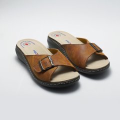 Prodexy Kadın İç Tabanlığı Değişebilir Tam Anatomik Günlük Terlik 40 - Taba