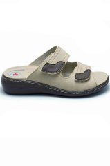 Prodexy Kadın İç Tabanlığı Değişebilir Tam Anatomik Günlük Terlik 35 - Krem