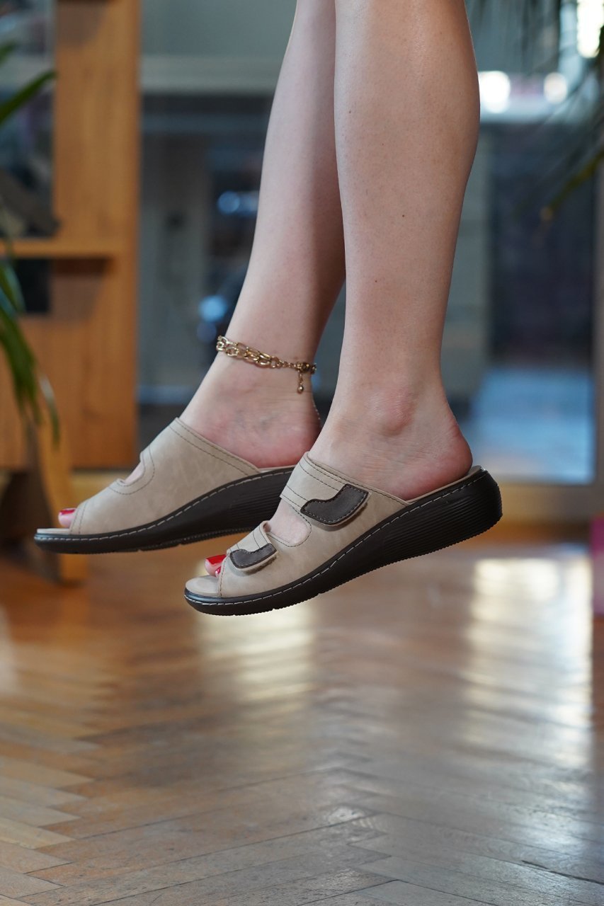 Prodexy Kadın İç Tabanlığı Değişebilir Tam Anatomik Günlük Terlik 36 - Krem