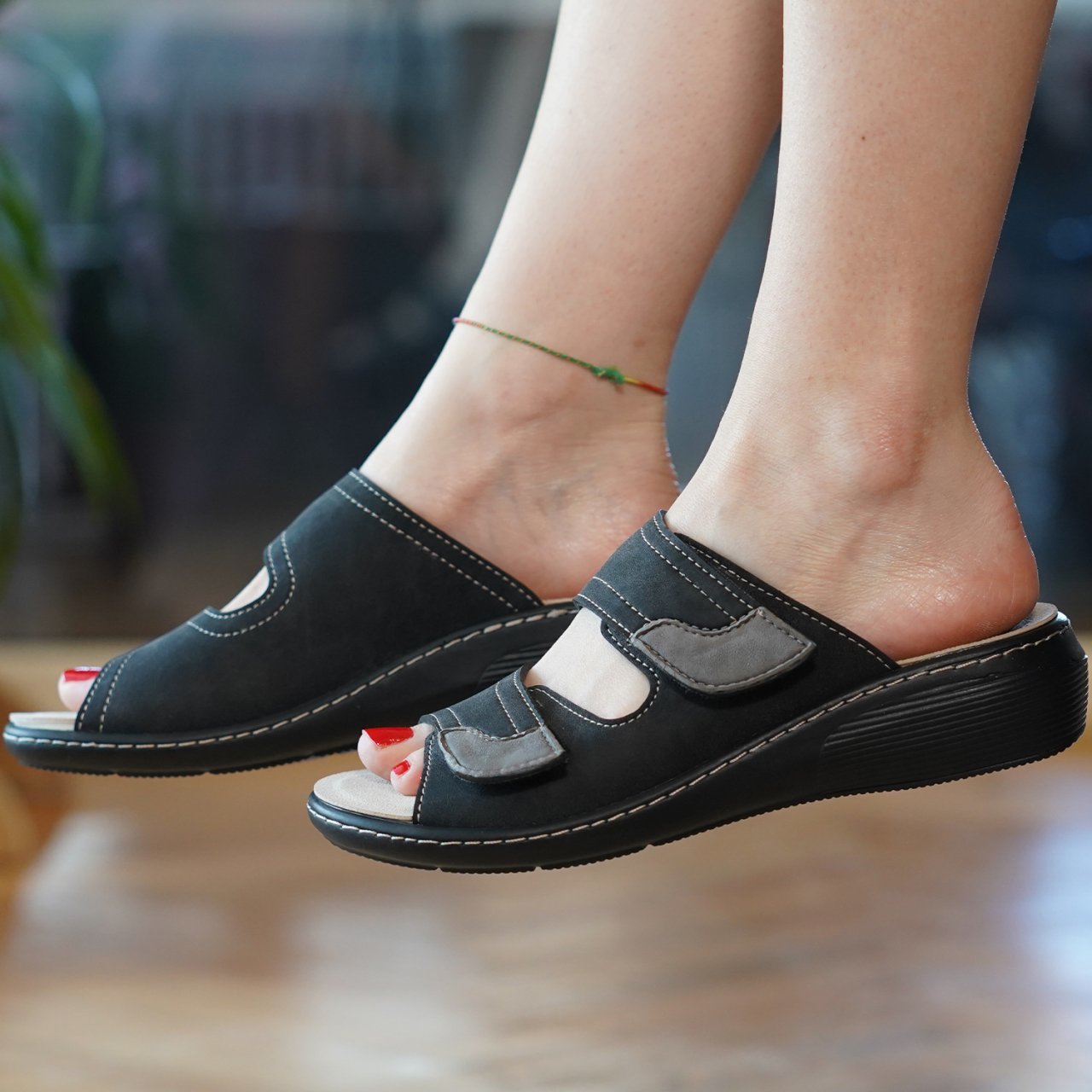 Prodexy Kadın İç Tabanlığı Değişebilir Tam Anatomik Günlük Terlik 36 - Siyah