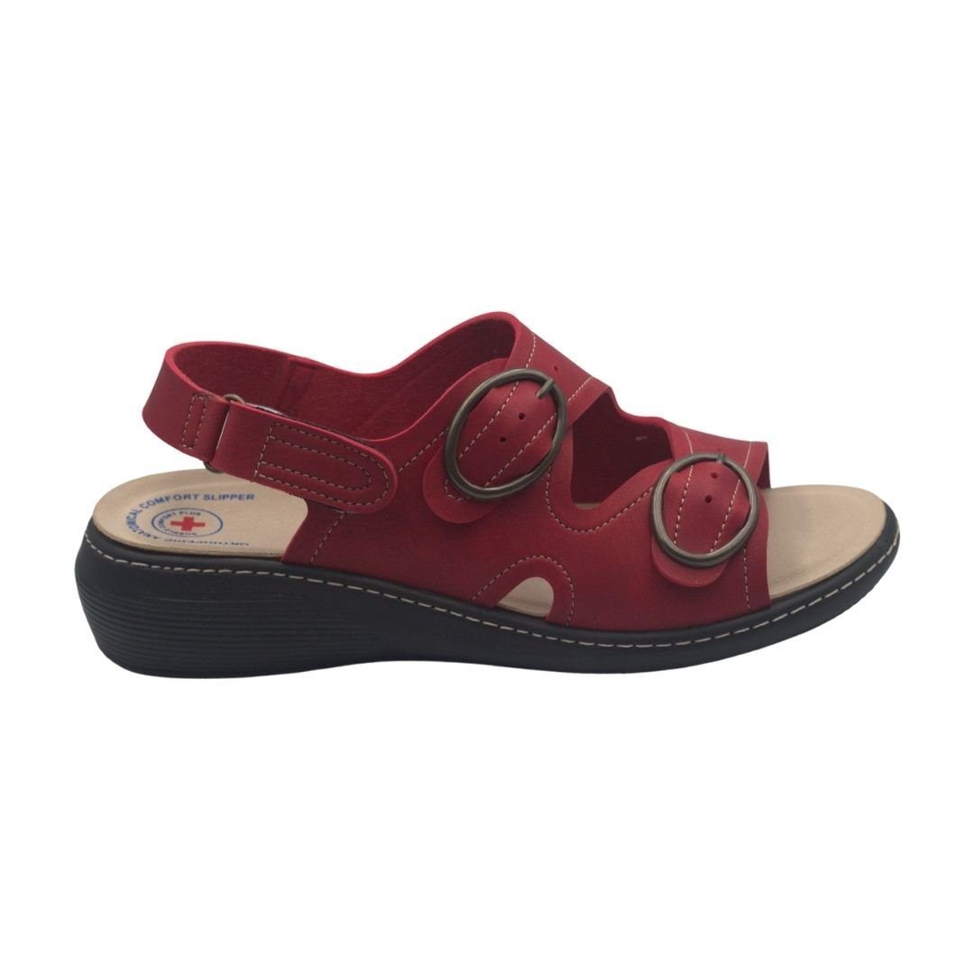 Prodexy Kadın İç Tabanlığı Değişebilir Tam Anatomik Günlük Terlik 40 - Kırmızı