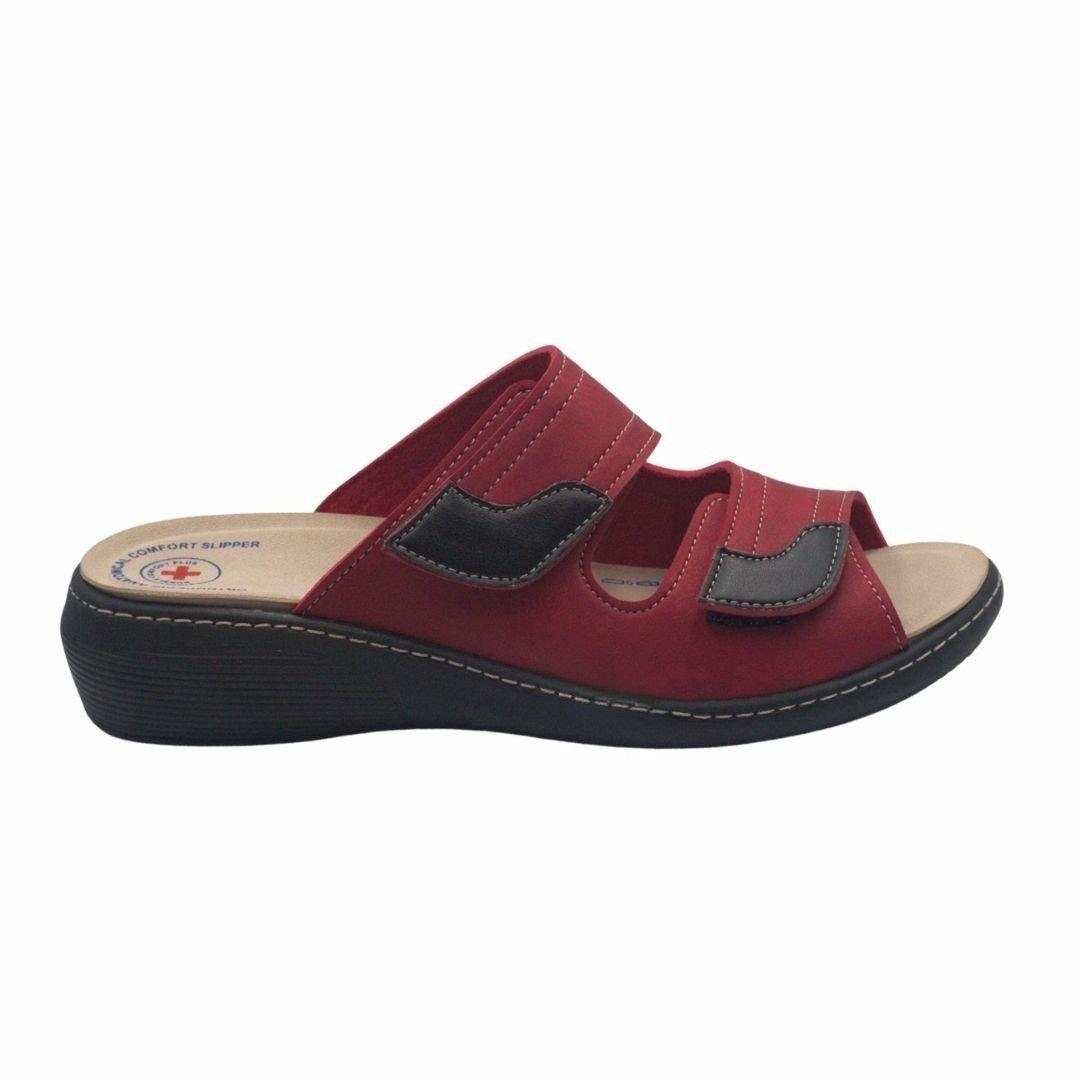 Prodexy Kadın İç Tabanlığı Değişebilir Tam Anatomik Günlük Terlik 40 - Kırmızı