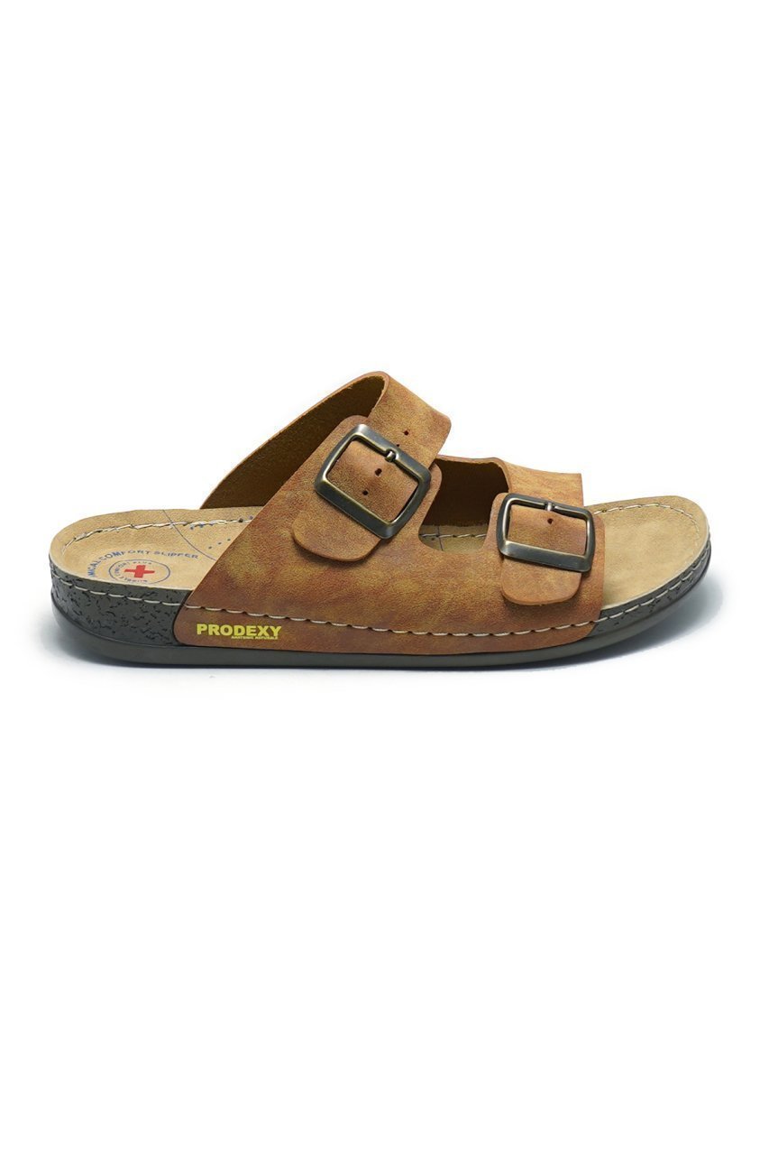 Prodexy Erkek Tam Anatomik Günlük Terlik 44 - Taba